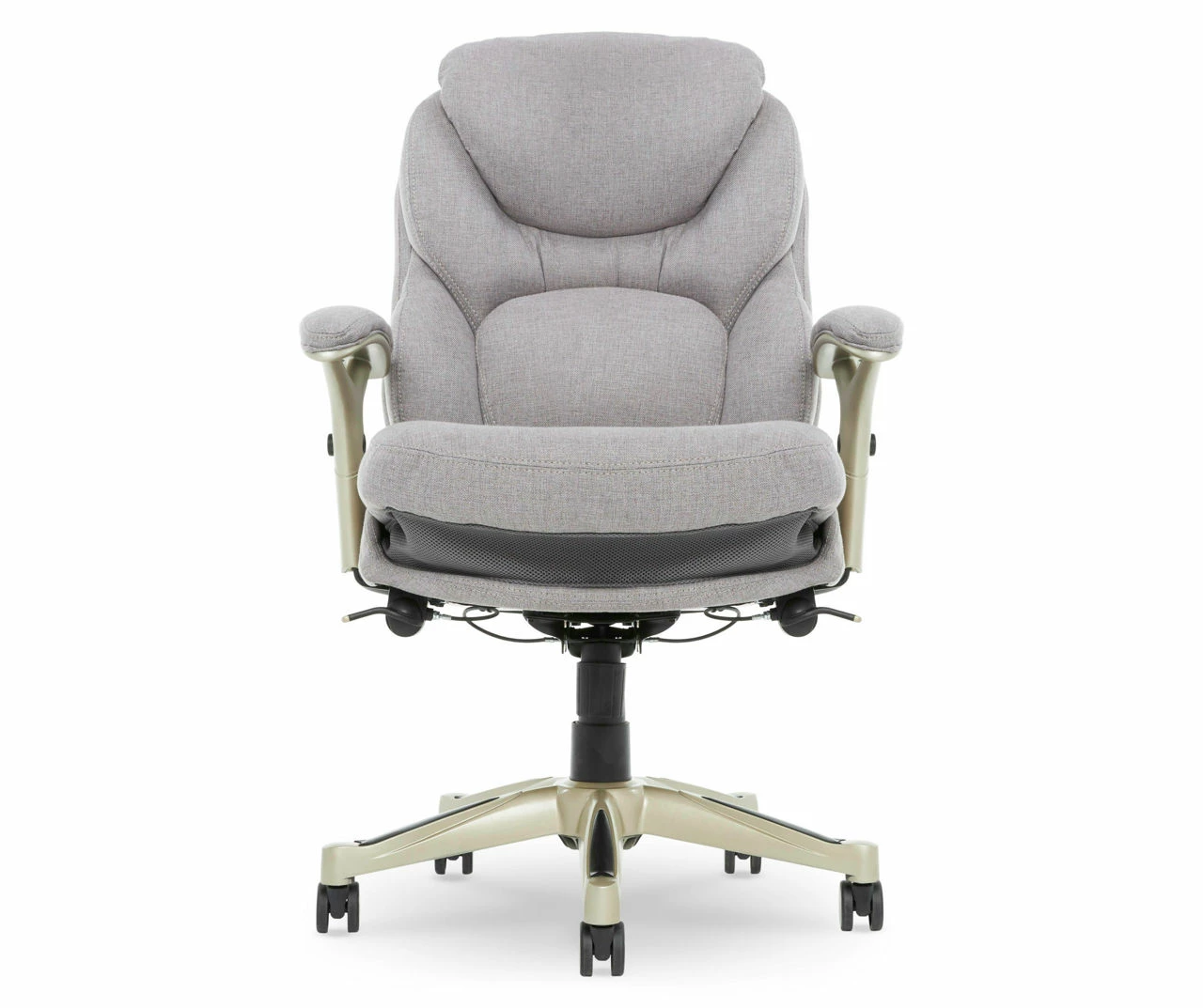 Claremont Light Gray Fabric Office Chair 3 Claremont Light Gray Fabric Office Chair