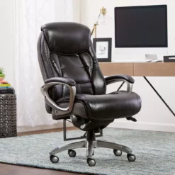 Serta Lautner Executive Bonded Leather Office Chair -Storage supplies store 810590397 21