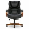 Conway Black Big & Tall Bonded Leather Office Chair