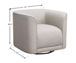 Saco Sand Swivel Accent Chair 11 Saco Sand Swivel Accent Chair -Storage supplies store 810590536 4 1