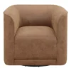 Saco Badlands Saddle Swivel Accent Chair -Storage supplies store 810590537 1