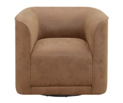 Saco Badlands Saddle Swivel Accent Chair