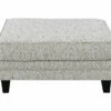 Gretna Diamond Sand Ottoman 1 Gretna Diamond Sand Ottoman -Storage supplies store 810590539