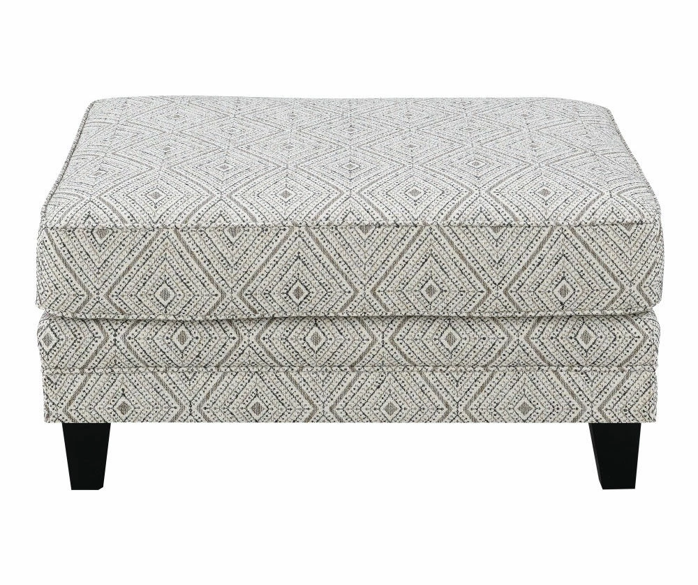 Gretna Diamond Sand Ottoman 3 Gretna Diamond Sand Ottoman