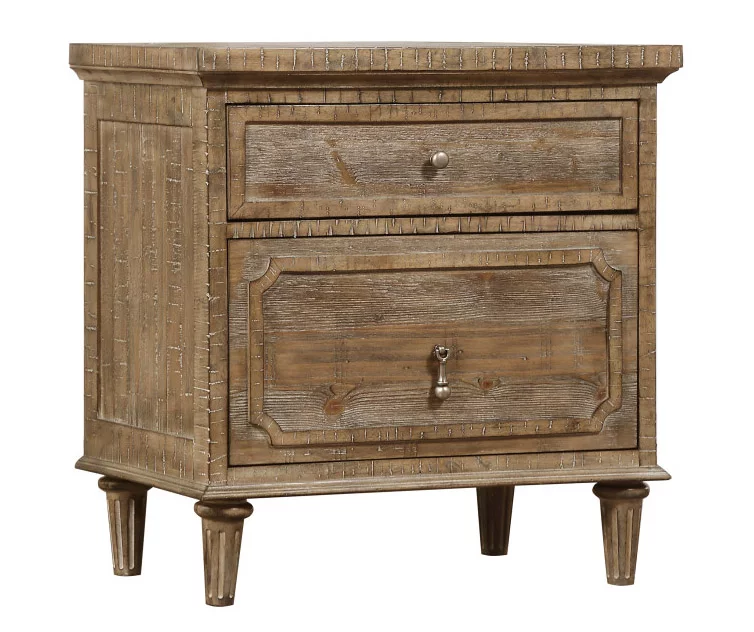 Windham 2-Drawer Nightstand With USB Charging 4 Windham 2-Drawer Nightstand With USB Charging - Image 2