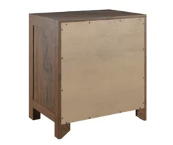 West Caramel 2-Drawer Nightstand -Storage supplies store 810591525 4