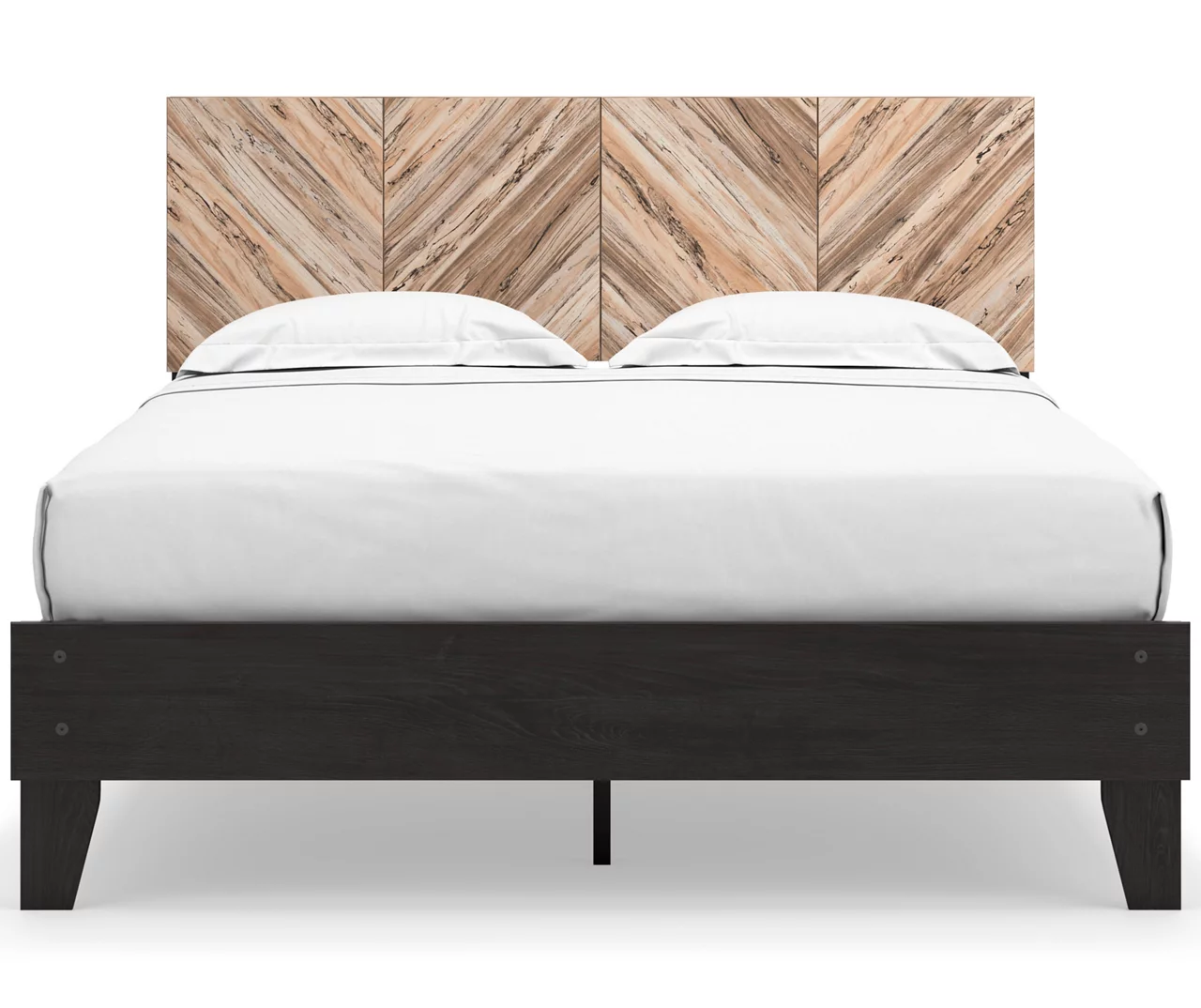 Piperton Black Queen Platform Bed Base 13 Piperton Black Queen Platform Bed Base - Image 11