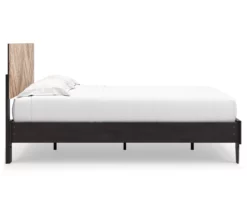 Piperton Black Queen Platform Bed Base 18 Piperton Black Queen Platform Bed Base -Storage supplies store 810591748 810591749 6