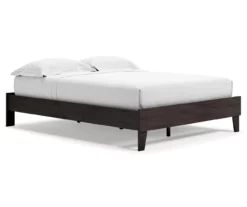 Piperton Black Queen Platform Bed Base 17 Piperton Black Queen Platform Bed Base -Storage supplies store 810591749 2