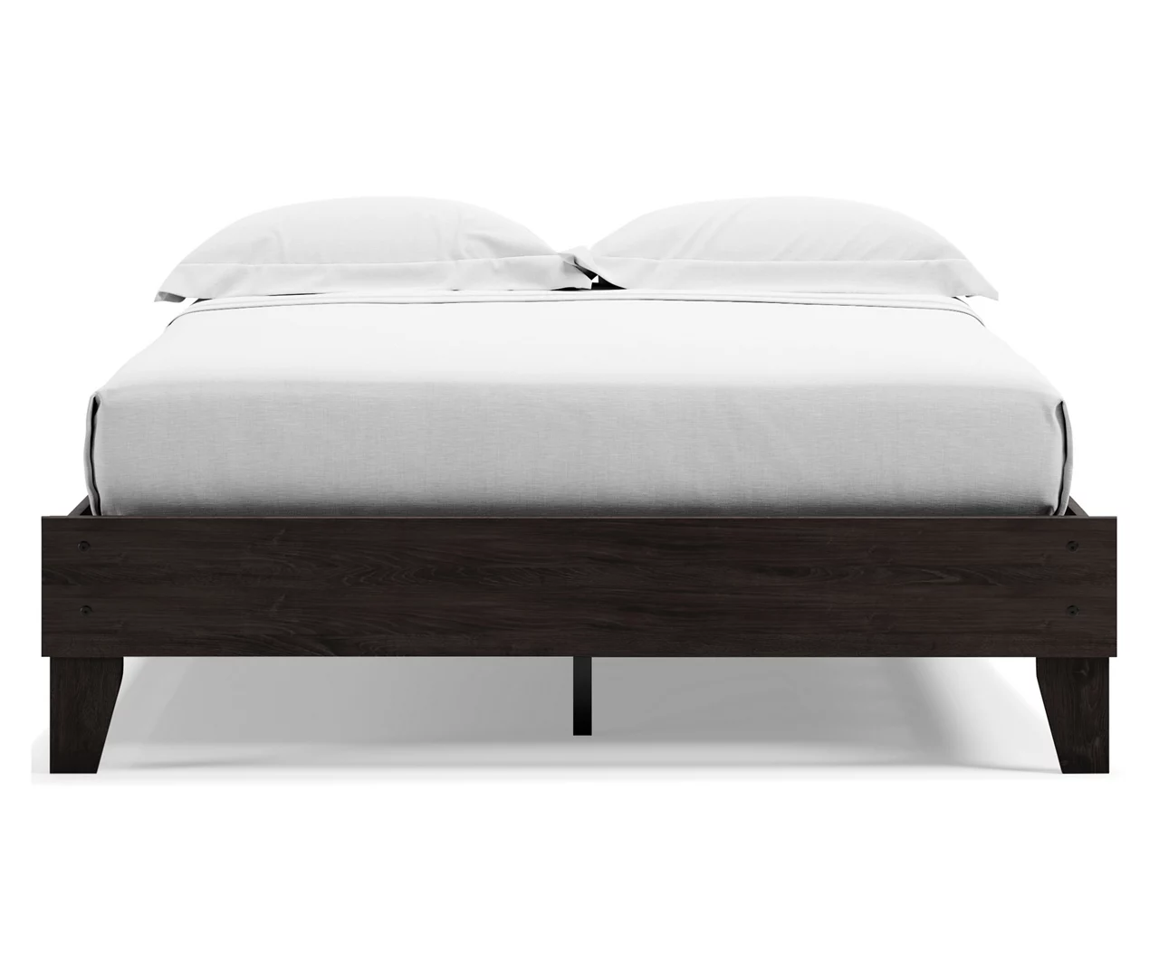 Piperton Black Queen Platform Bed Base 14 Piperton Black Queen Platform Bed Base - Image 12