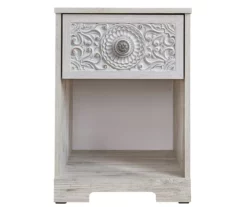 Paxberry Whitewash Nightstand
