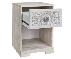 Paxberry Whitewash Nightstand 8 Paxberry Whitewash Nightstand -Storage supplies store 810591797 3
