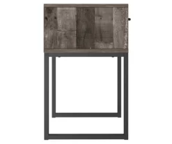 Neilsville Gray Nightstand -Storage supplies store 810591820 6 1