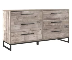 Neilsville Whitewash 6-Drawer Dresser 11 Neilsville Whitewash 6-Drawer Dresser -Storage supplies store 810591829 2