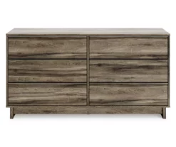 Shallifer Brown 6-Drawer Dresser