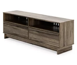 59" Shallifer Brown TV Stand -Storage supplies store 810592173 1