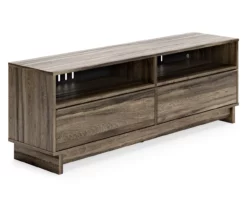 59" Shallifer Brown TV Stand -Storage supplies store 810592173 4