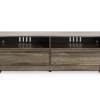 59" Shallifer Brown TV Stand -Storage supplies store 810592173 7