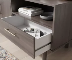 59" Brymont Dark Gray TV Stand -Storage supplies store 810592174 5