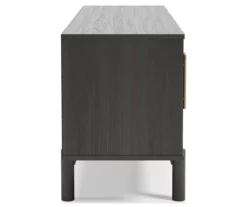 59" Brymont Dark Gray TV Stand -Storage supplies store 810592174 7