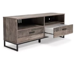 59" Neilsville Brown TV Stand -Storage supplies store 810592176 2