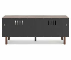 59" Calverson Mocha TV Stand -Storage supplies store 810592178 4