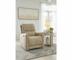 Signature Design By Ashley Next-Gen Durapella Zero Wall Power Recliner -Storage supplies store 810594447 5 1