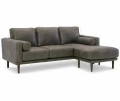 Signature Design By Ashley Arroyo Faux Leather Sofa Chaise -Storage supplies store 810594573 6