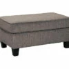 Nemoli Slate Ottoman -Storage supplies store 810594580 2