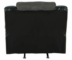 Earhart Slate Faux Leather Rocker Recliner 15 Earhart Slate Faux Leather Rocker Recliner -Storage supplies store 810594581 3 1