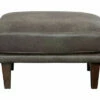Arroyo Smoke Faux Leather Ottoman 1 Arroyo Smoke Faux Leather Ottoman -Storage supplies store 810594591 3