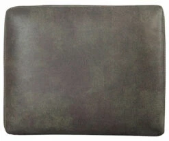 Arroyo Smoke Faux Leather Ottoman -Storage supplies store 810594591 5