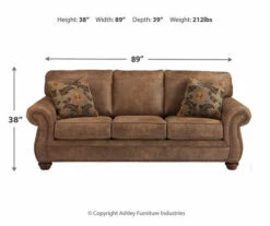 Larkinhurst Earth Faux Leather Queen Sofa Sleeper 10 Larkinhurst Earth Faux Leather Queen Sofa Sleeper -Storage supplies store 810594594 3