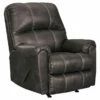 Kincord Midnight Faux Leather Rocker Recliner 1 Kincord Midnight Faux Leather Rocker Recliner -Storage supplies store 810594617