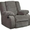 Tulen Gray Rocker Recliner -Storage supplies store 810594621