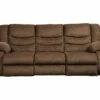 Tulen Chocolate Reclining Sofa -Storage supplies store 810594622