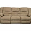 Tulen Mocha Reclining Sofa -Storage supplies store 810594625 1