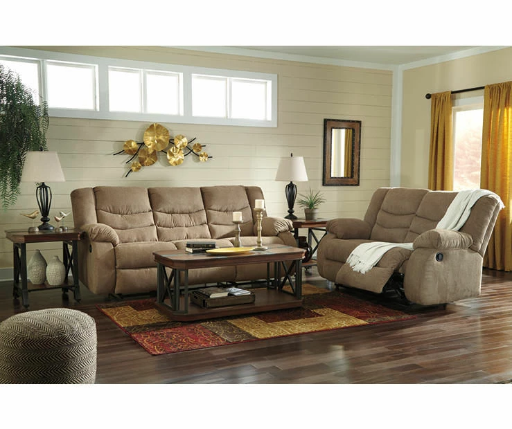 Tulen Mocha Reclining Sofa 5 Tulen Mocha Reclining Sofa - Image 3