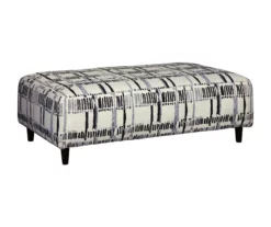 Kennewick Shadow Oversize Accent Ottoman