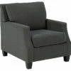Bayonne Charcoal Armchair -Storage supplies store 810594660