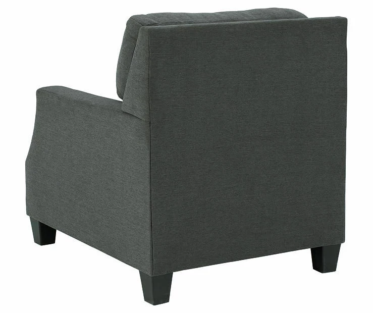 Bayonne Charcoal Armchair 6 Bayonne Charcoal Armchair - Image 4