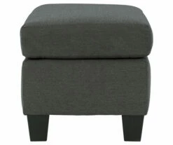 Bayonne Charcoal Ottoman 10 Bayonne Charcoal Ottoman -Storage supplies store 810594661 3