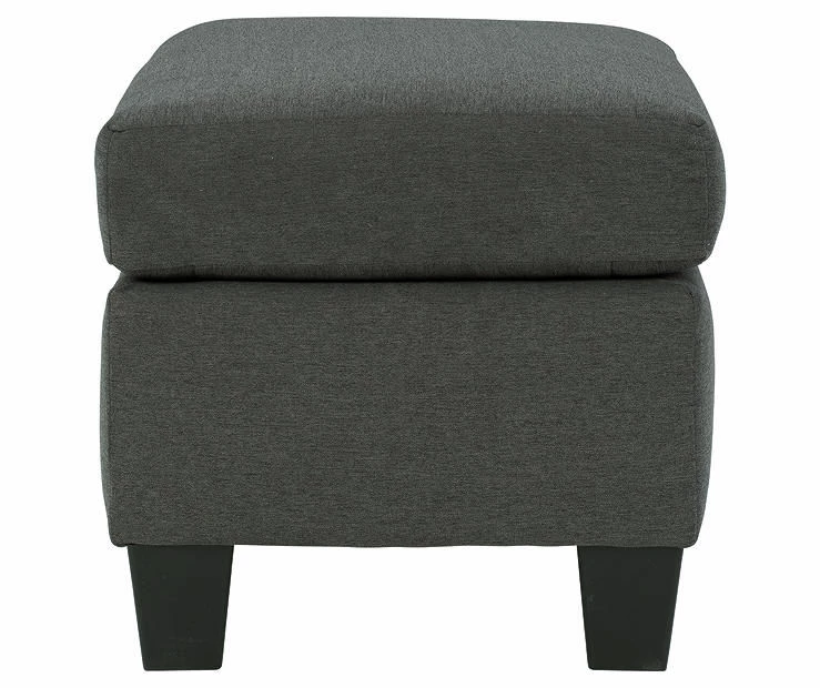 Bayonne Charcoal Ottoman 6 Bayonne Charcoal Ottoman - Image 4