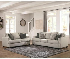 Velletri Pewter Sofa -Storage supplies store 810594666 810594667 1