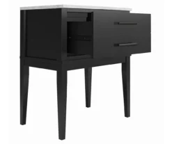 Ameriwood Madison Lane Faux Marble Nightstand -Storage supplies store 810596720