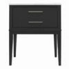 Ameriwood Madison Lane Faux Marble Nightstand 2 Ameriwood Madison Lane Faux Marble Nightstand -Storage supplies store 810596720 4