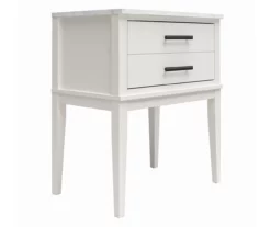 Ameriwood Madison Lane Faux Marble Nightstand -Storage supplies store 810596933 2