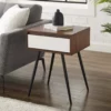 Walker Edison Fluted Side Table 1 Walker Edison Fluted Side Table -Storage supplies store 810597280 B0