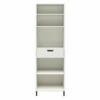 Evolution Vantage White 5-Shelf Open Cabinet -Storage supplies store 810597745