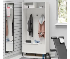 Evolution Amplus White Gym Storage Cabinet -Storage supplies store 810597746 6